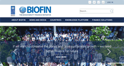 Desktop Screenshot of biodiversityfinance.org
