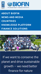 Mobile Screenshot of biodiversityfinance.org